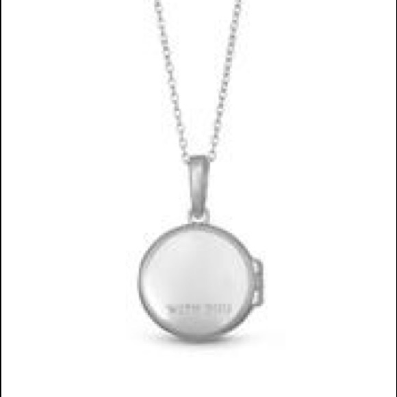 Sterling silver locket by With You Lockets - Picture 3 of 6